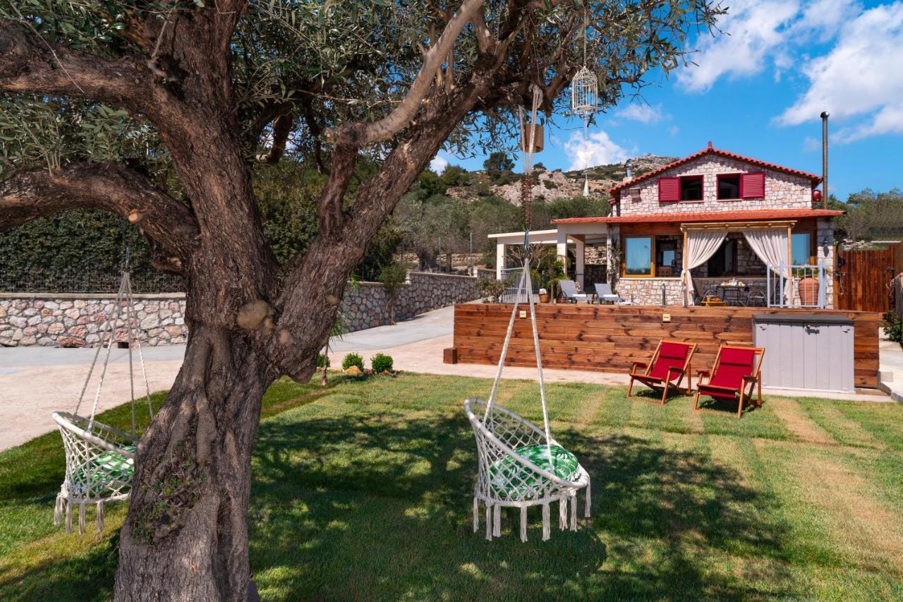 Sea Rock Villa Rodos Archangelos  Ngoại thất bức ảnh