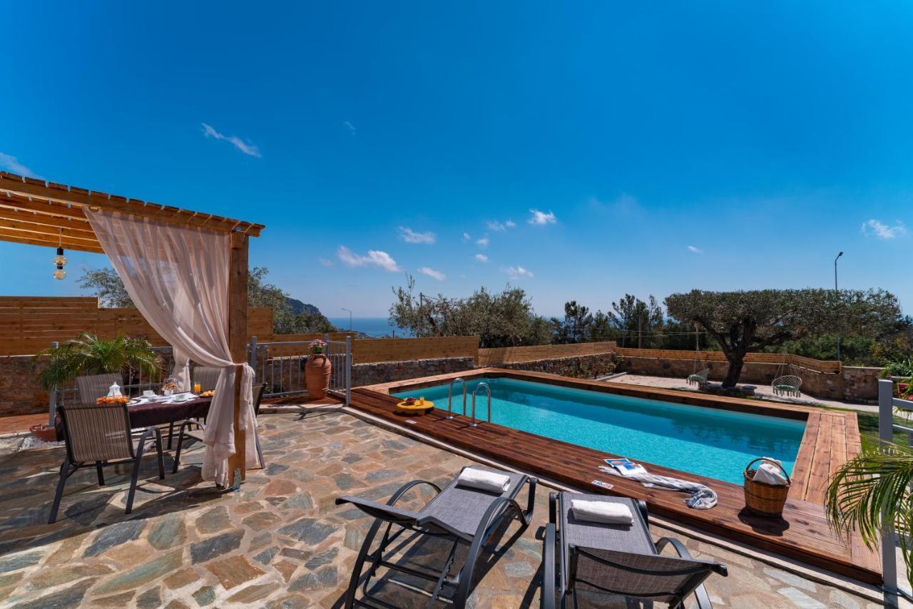 Sea Rock Villa Rodos Archangelos  Ngoại thất bức ảnh